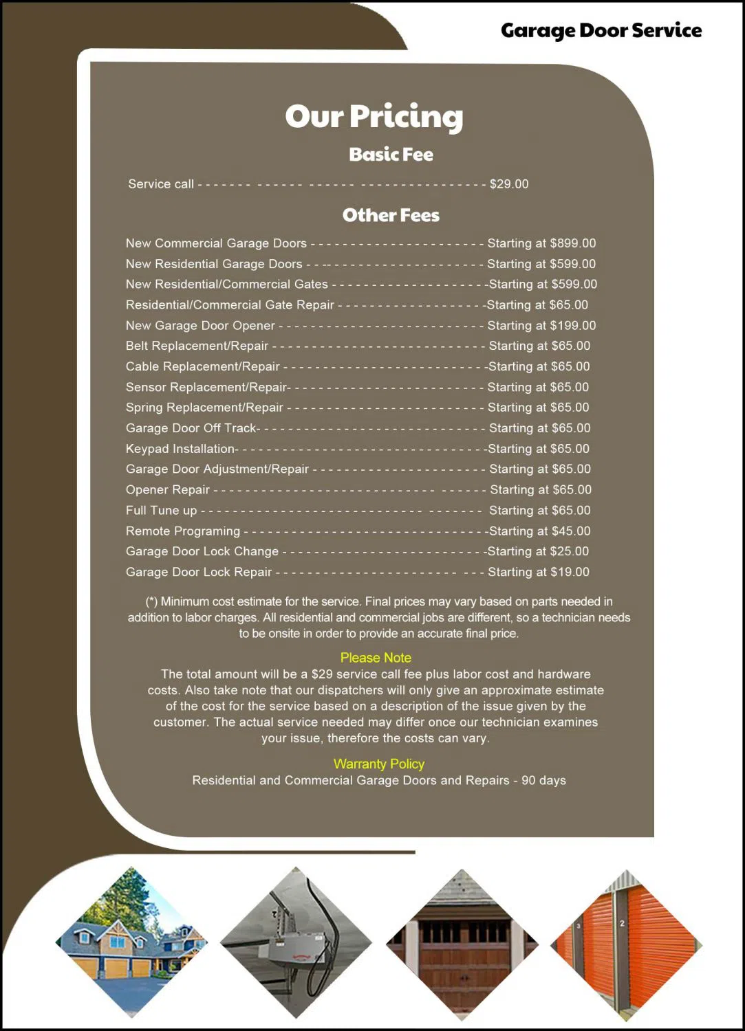 State Garage Doors Glendale, CO 303-872-5491